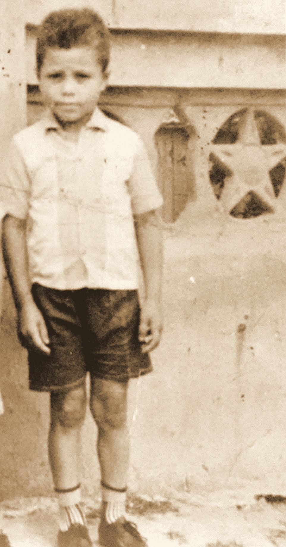 Eugênio criança — fotografia do acervo da família